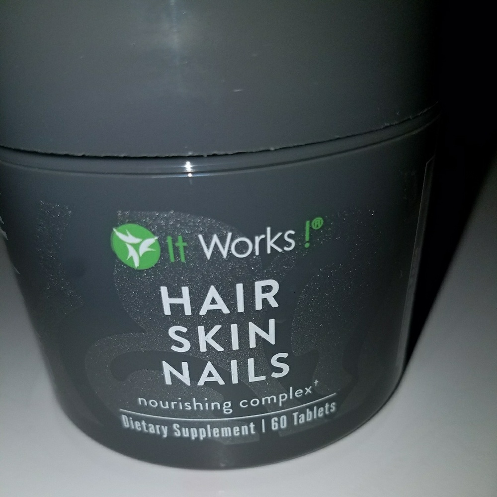 It works hair skin and nails